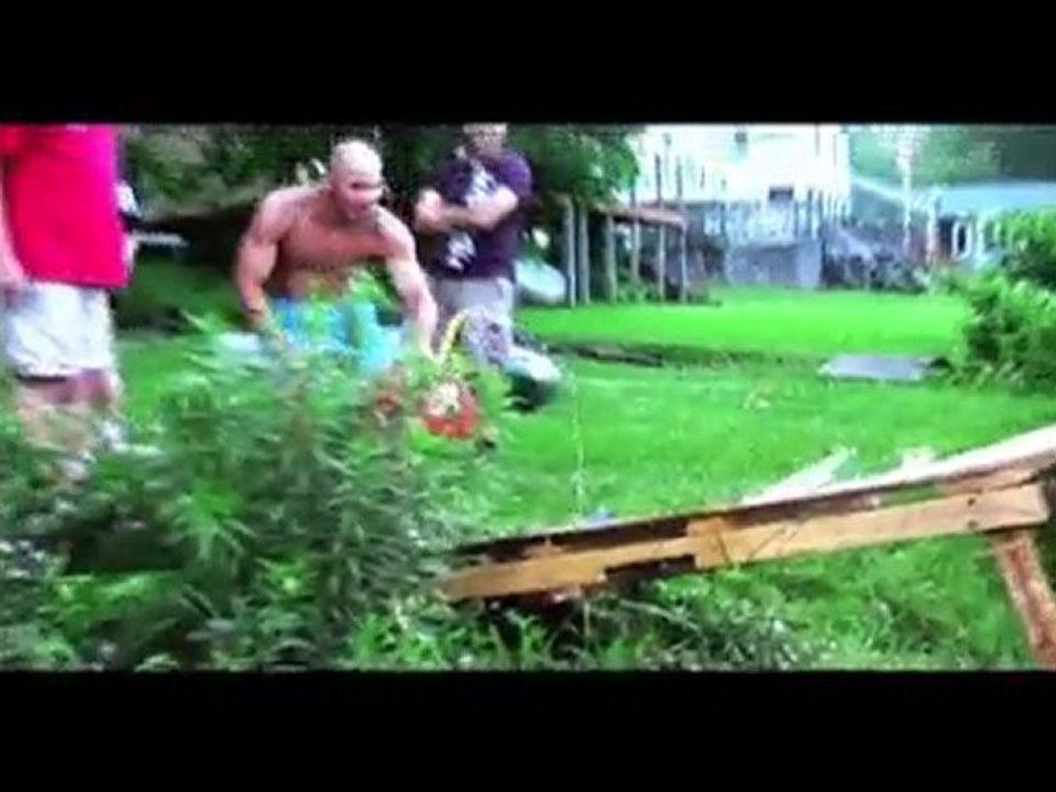 Cottage Chaos 2010 - Doc's Flame Ramp Stunt