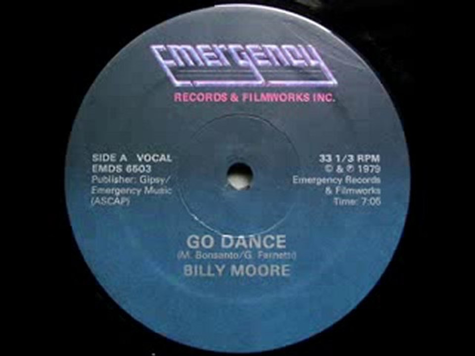 70's disco music -Billy Moore - Go dance 1978