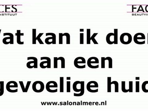 Wat kan ik doen aan een gevoelige huid?