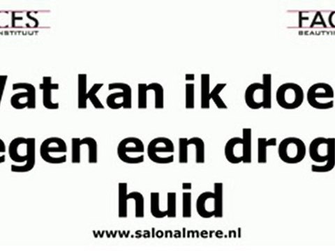 Wat kan ik doen tegen een droge huid?