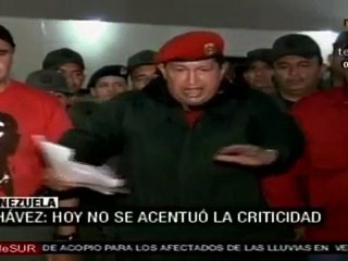 Crítica pero estable la situación en Venezuela (Chávez)