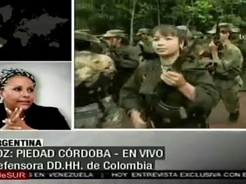 Piedad Córdoba celebró anuncio de las Farc porque abre nuevas puertas para la paz