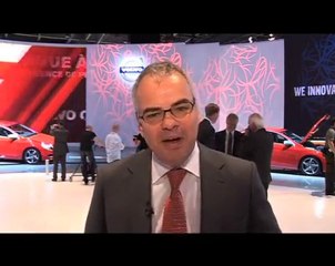 Stefan Jacoby addresses Volvo fans