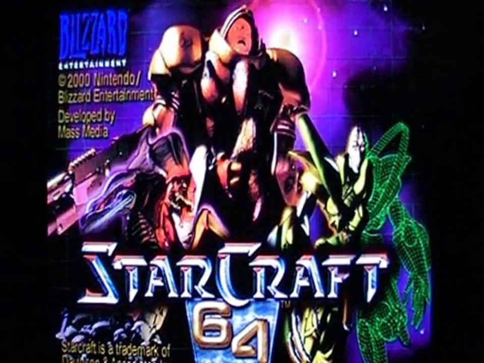 First Level - Test - Starcraft 64 P1 - Nintendo 64