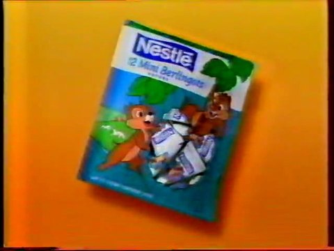 Publicité Mini Berlingots Néstlé 1997