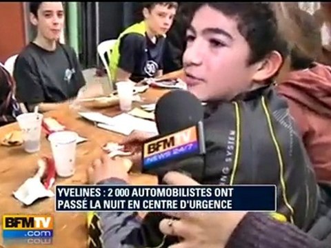 Hébergement d’urgence pour automobilistes bloqués