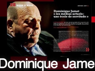 Dominique Jamet : "Les médias : une école de servitude"