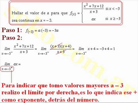 Análisis 1 (UBA - Cs. Económicas) limites