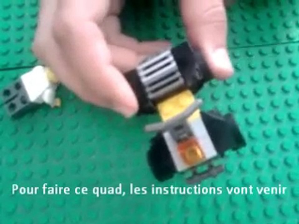 comment construire un quad en lego