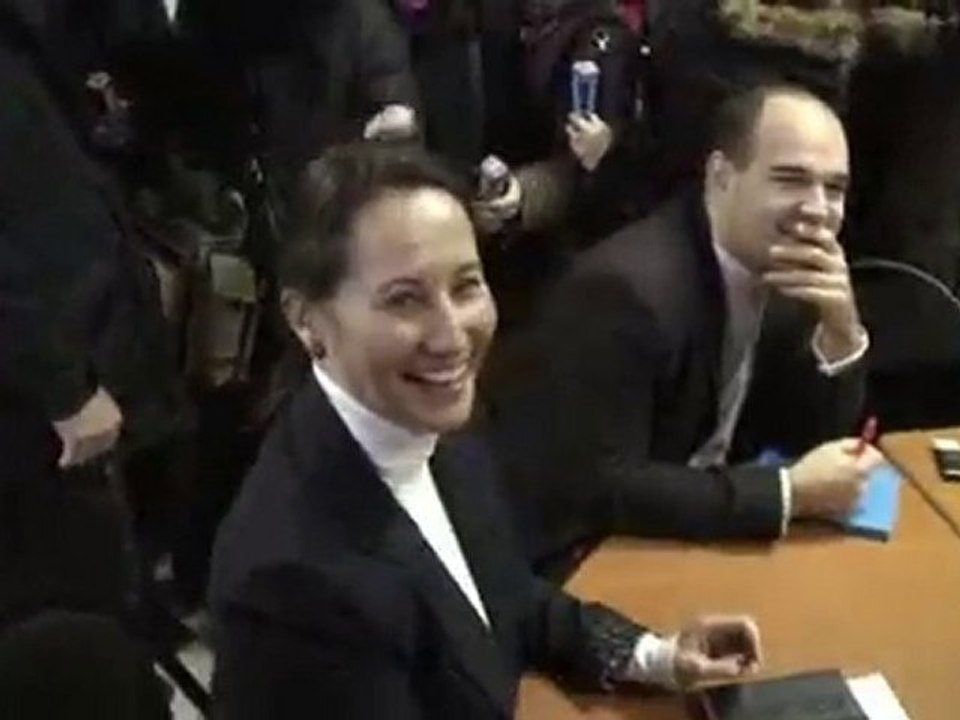 Lancement de la campagne de Ségolène Royal à Cergy