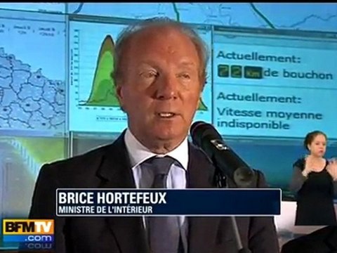 Brice Hortefeux revient sur l’épisode neigeux