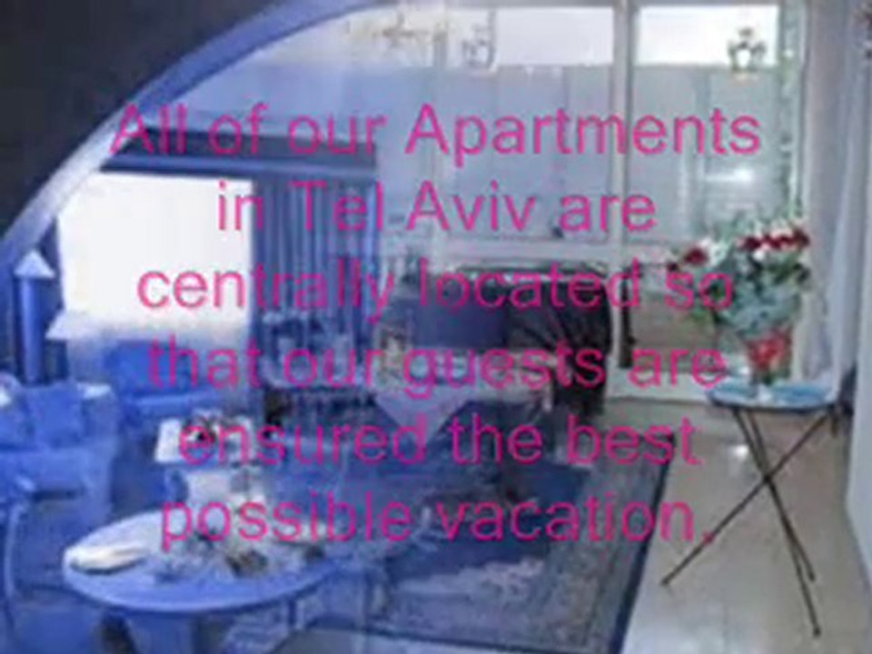 ALL IS WELL AT TEL AVIV APARTMENTS