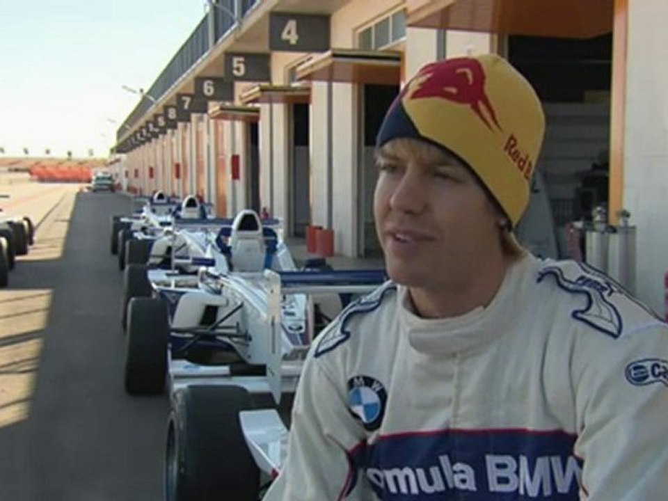 Sebastian Vettel Visits F.BMW Shoot Out in Cartagena