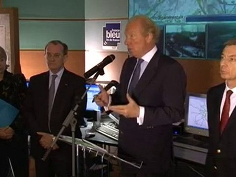 Déplacement de Brice HORTEFEUX au CRICR de Créteil