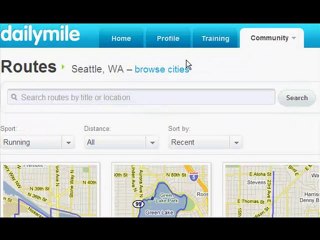 My Twitter Toolbox Presents DailyMile