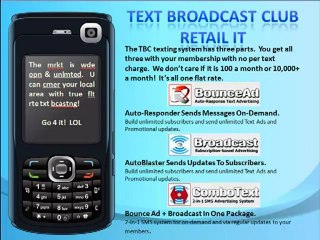 Text Broadcast Club Intro Video