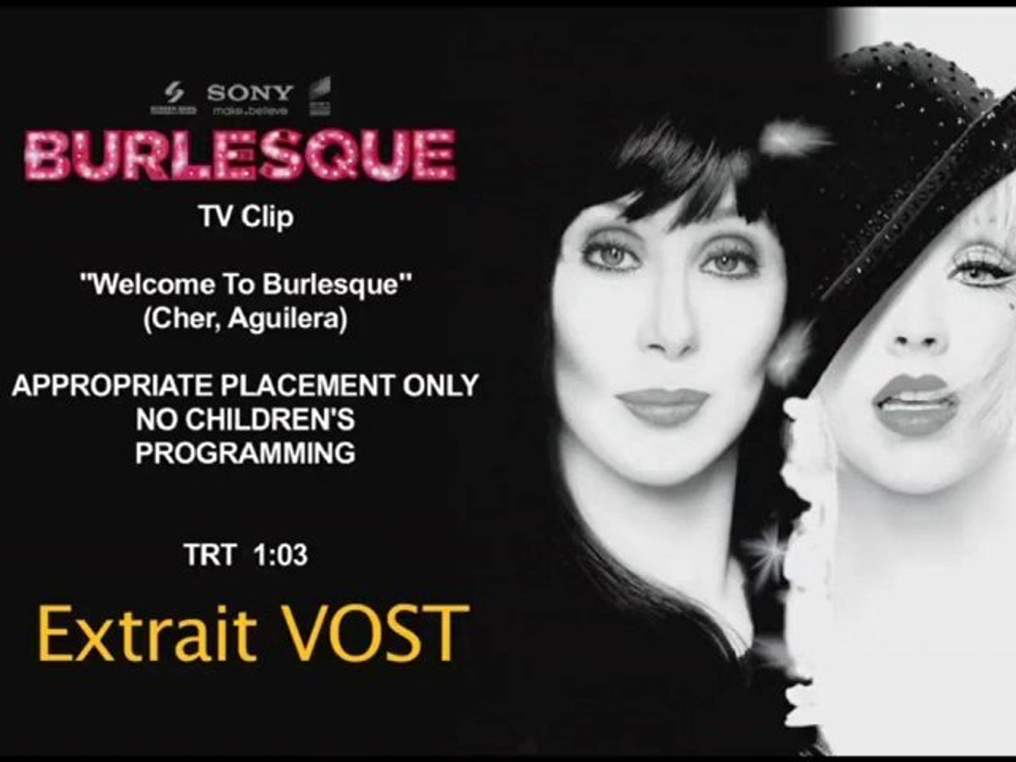 Burlesque Extrait Welcome Vost Hd Video Dailymotion dailymotion