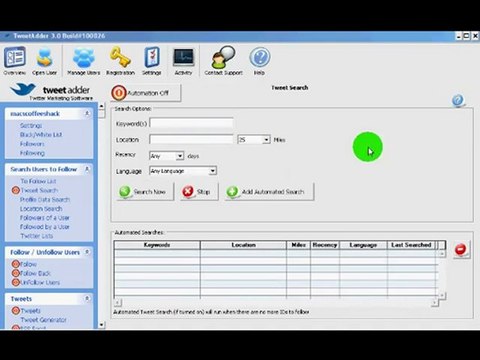 TweetAdder Tutorials And Instructions - Getting Started