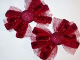 Christmas Baby Hair Bows & Headbands
