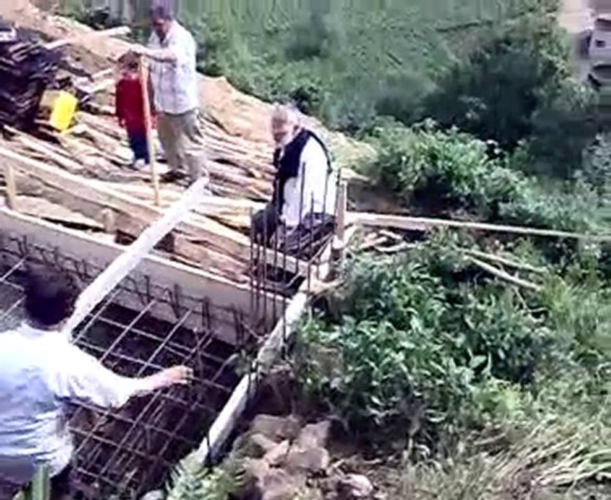 ferşat yavuz ev temel beton dökülürken