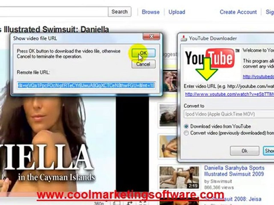 How to convert YouTube videos to MP4, MP3, AVI, MOV, 3GP - video Dailymotion