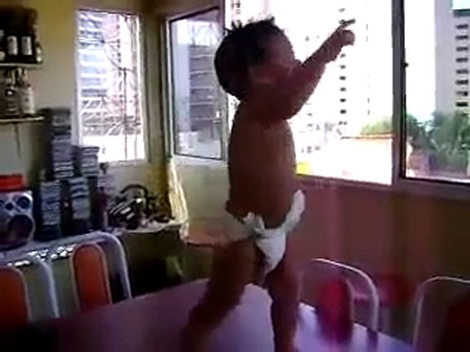 Brazilian Baby Girl Dancing