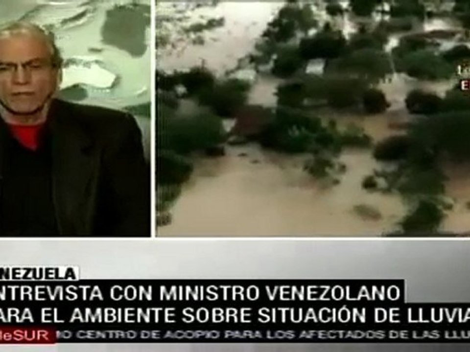 Entrevista con ministro venezolano para el ambiente