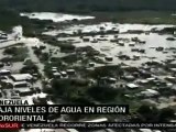 Bajan las aguas en el nororiente de Venezuela