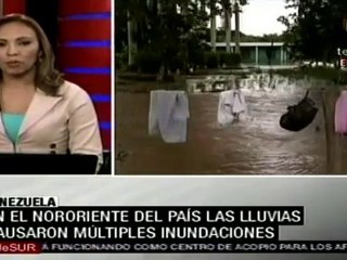 Venezolanos salen de albergues para ayudar en labores de emergencia