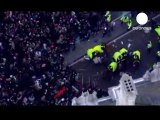 Euronews - Nouvelles émeutes étudiantes à Londres