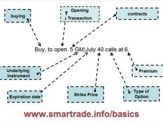 Placing an Options Order