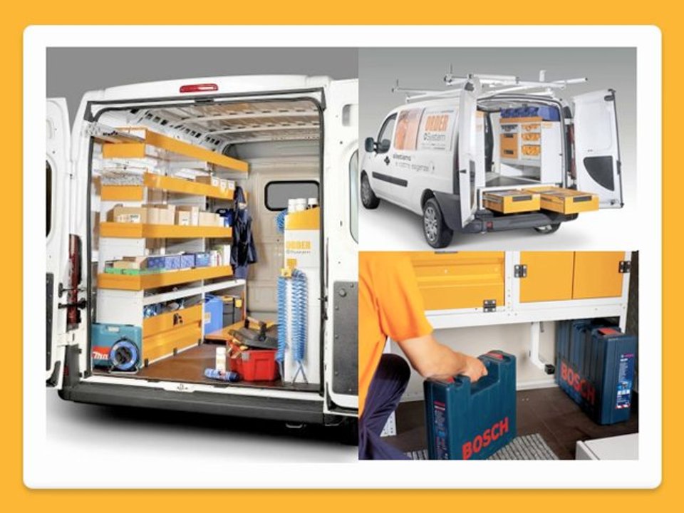 Allestimenti veicoli commerciali forniti da Order System