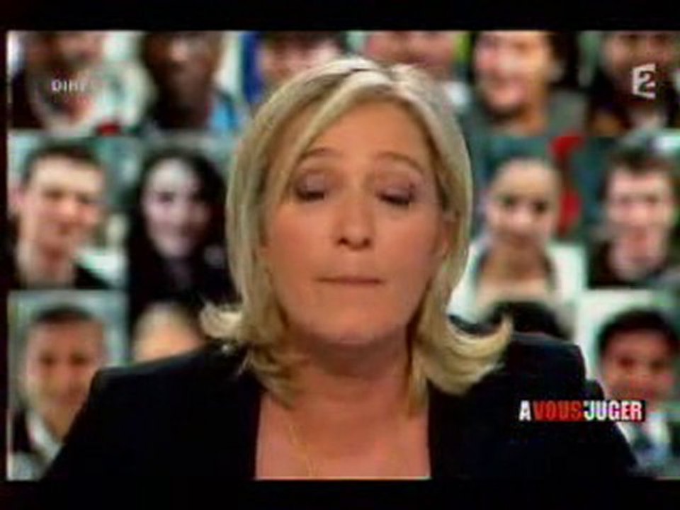 A vous de juger : Marine Le Pen débat avec Rachida Dati - P2