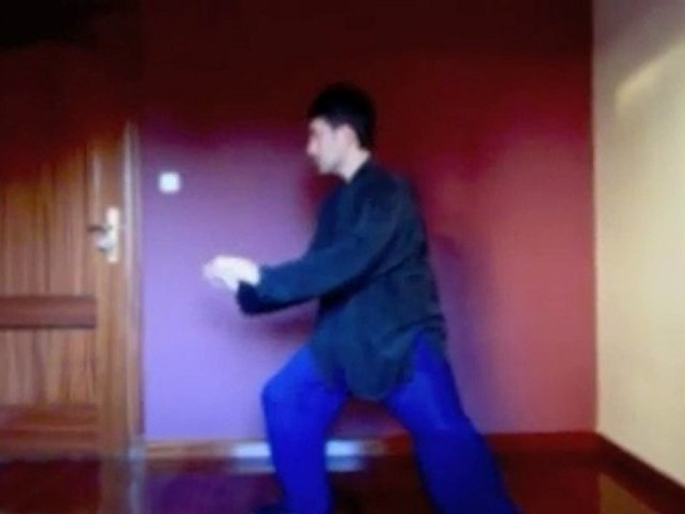 Tai chi kung.Tai chi 88.Inicio a sostener la fusta