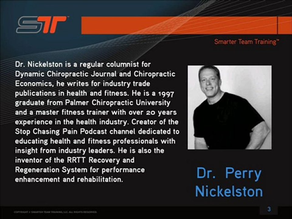 STT Audio Interview - Dr Perry Nickelston #3