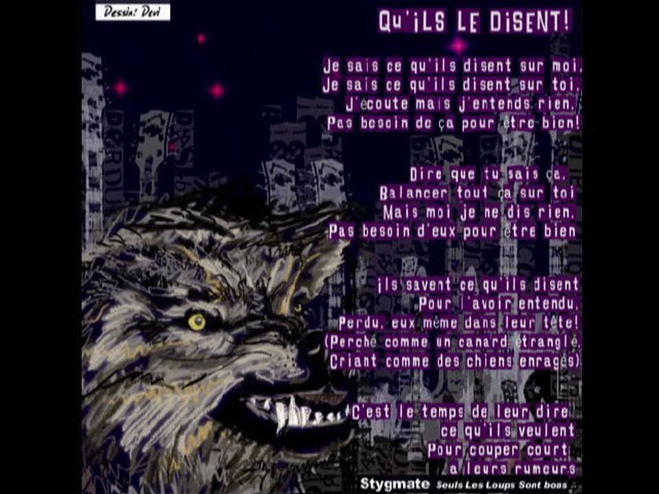 Stygmate - Qu'ils Disent