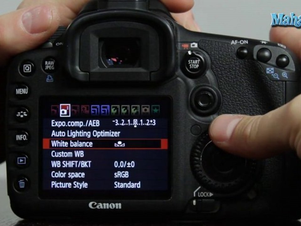 How to Set the Custom White Balance on a Canon 7D