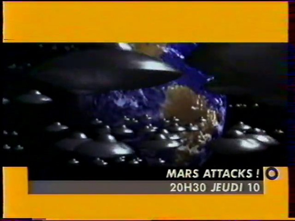 Bande Annonce Du Film  Mars Attacks ! 10 Septembre 1998 C+