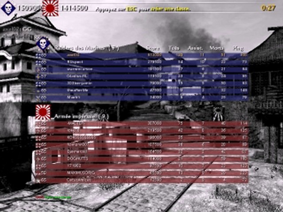 cod waw meilleur score