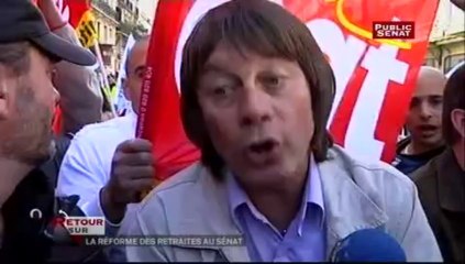 RETOUR SUR...,La réforme des retraites au Sénat