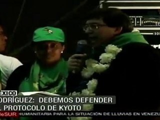 Debemos defender protocolo de Kyoto: Bruno Rodríguez