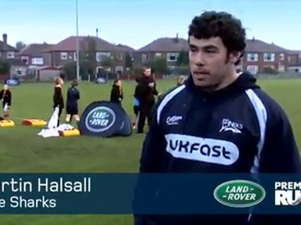 Land Rover and Sale Sharks inspire young rugby enthusiasts