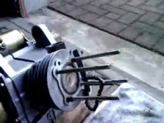 GY6  grubu  sökülmüş şekilde standart Scooter motoru