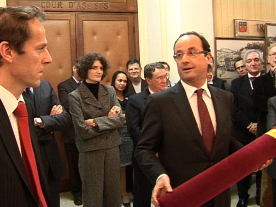 TULLE CEREMONIE DE CLOTURE DU TRIBUNAL GRANDE INSTANCE