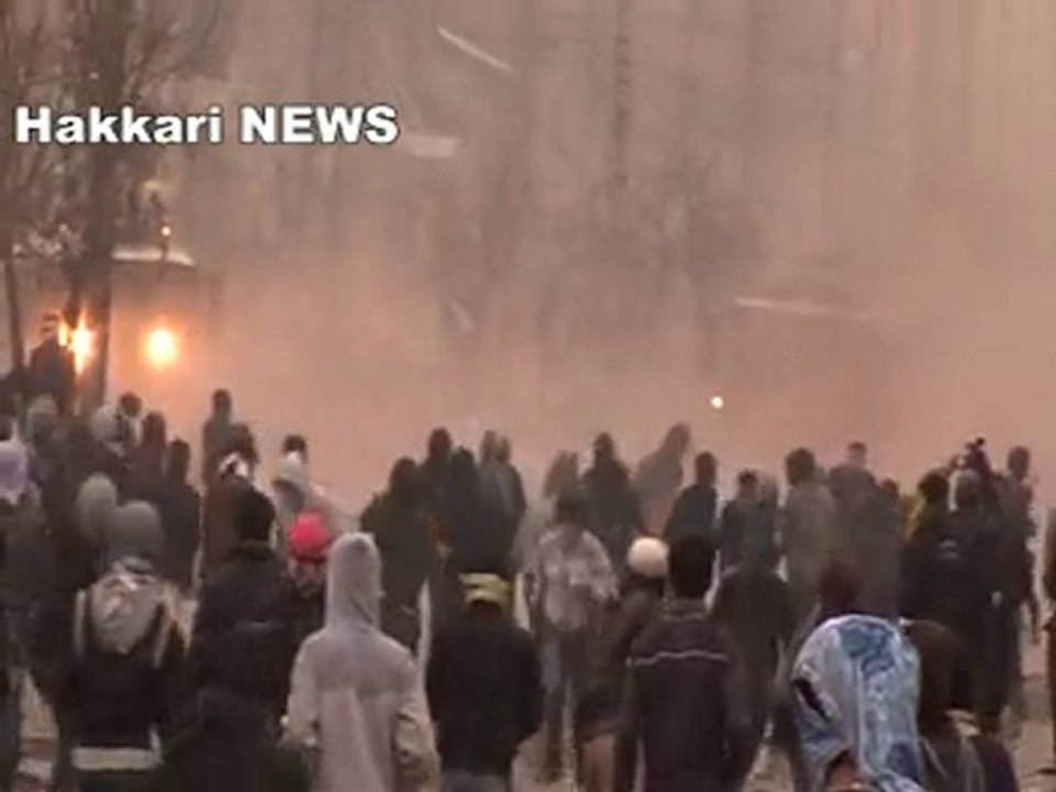 Sedat Karadağ'ın Vurulması Yüksekova'da Protesto Edildi