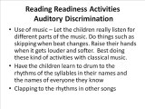 Preschooler Activities - Reading Readiness
