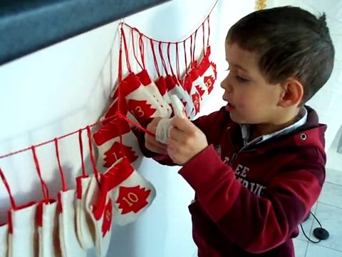 Décembre 2010, courrier du Père Noel et calendrier de l'avan