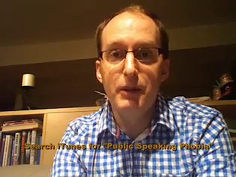 Public Speaking Phobia Cure