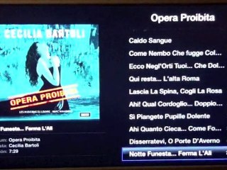 Opciones reproducción AppleTV