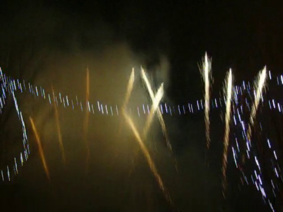 Fête de l'hiver Oyonnax 2010 Feu D'artifice Part 2